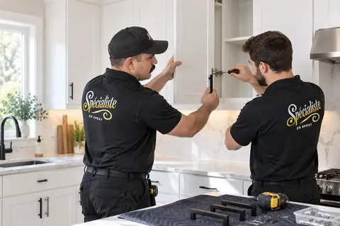 Illustration de la réinstallation et de l’inspection